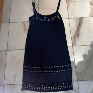 Size small, black, and silver Catherine Malandrino dress